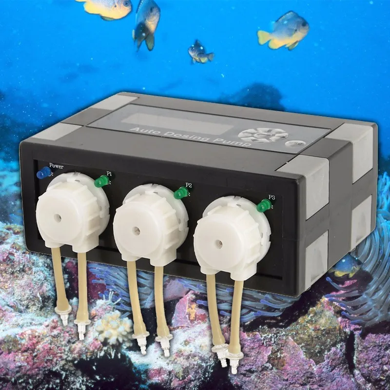 

Auto Dosing Pump Automatic Titration Pump Peristaltic Pump Auto Dosing Pump Timing added Coral feeder Titration pump