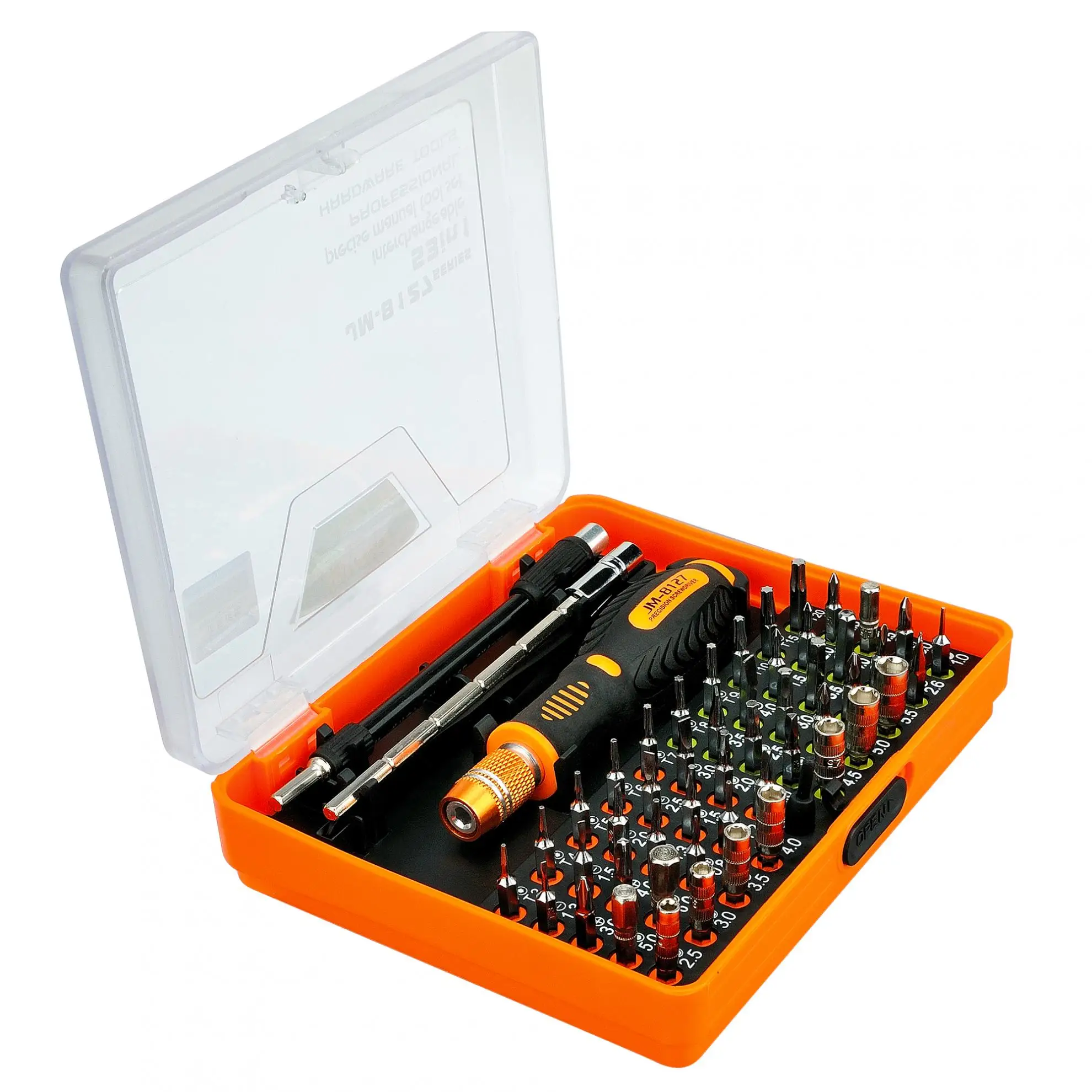 Precision 53 in 1 Multi-purpose Magnetic Screwdriver Set Disassemble Household Tools for phone Pc JAKEMY JM-8127