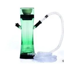 Мода красиво красочные водопроводные трубы арабский кальян Бар стеклянная трубка для курения кальяна табачные трубы дым наргуил