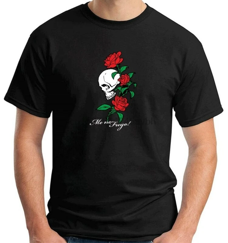 

Maglia Maglietta T-Shirt Uomo T0104 Fascismo Fascista Me Ne Frego Destra