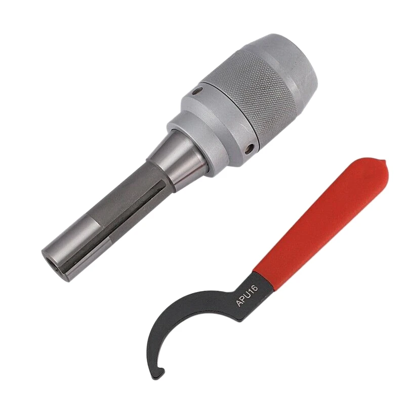 

APU16 R8 7/16 Inch Heavy High Precision Integrated CNC Drill Chuck Handle