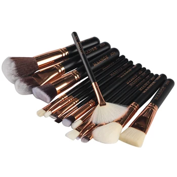 

High Quality 15Pcs Professional Makeup Brushes Set Powder Foundation Eye shadow Blush Blending Lip Make Up Beauty Cosmetic Tool