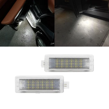 

2x LED Car Door Courtesy Step Light For BMW E70 X5 F01 F02 F03 F04 E90 E91 E92 E83 X3 E84 E86 Z4 R50 R52 R53 MINI