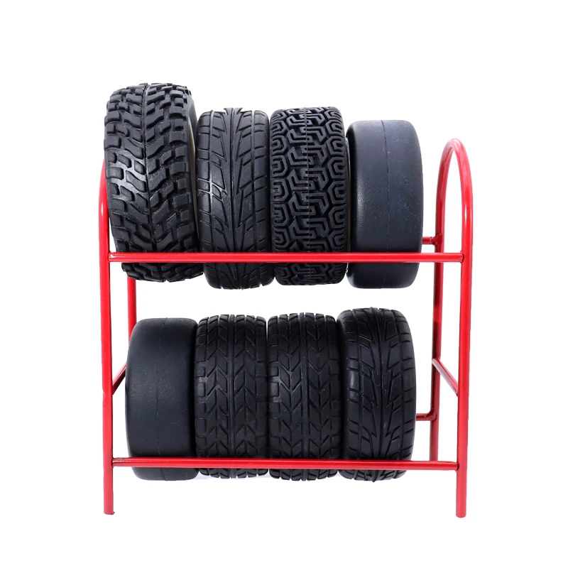 

RC Metal Car tyre Shelf Tires Rack for 1/10 1/8 1/16 Axial Scx10 90046 90047 Rc4wd D90 Trx-4 Trx4 crawler type for Tiangong CC01