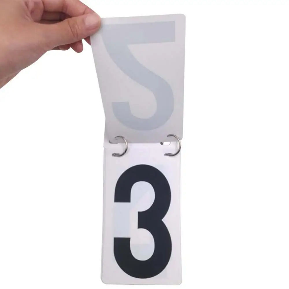 Digit Scoreboard Number School Sports Competition Replacement Cards for  Basketball Football Badminton Volleyball Table Tennis - AliExpress