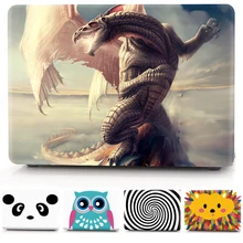 Жесткий чехол из ПВХ на заказ для Apple Macbook Air Pro retina 11,6 12 13 13,3 15 для нового Mac Air