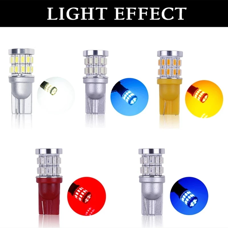1 шт. светодиодный T10 лампы RXZ w5w Canbus 18SMD 3014 для автомобильных парковочных мест