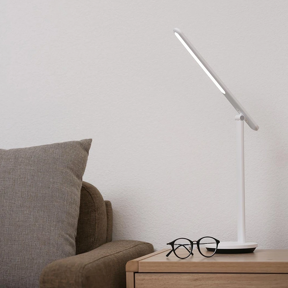 Yeelight светодиодный настольный светильник с подзарядкой от USB, Складная Настольная лампа, 2700-5000 K, 200 люменов, 5 диммируемых, 40 часов, настольный светильник в режиме ожидания