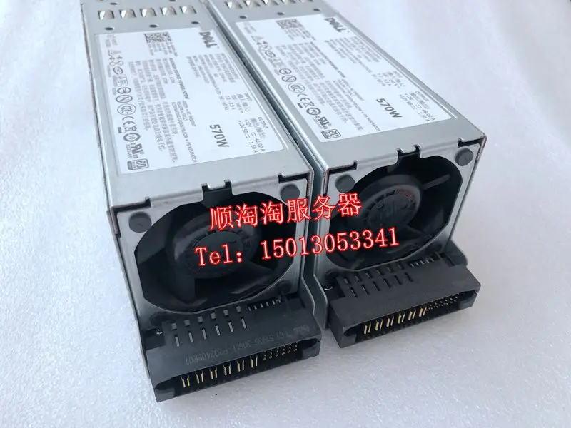 Для DELL power Edge R710 блок питания T610 870 Вт 570 Вт блок питания YFG1C VT6G4