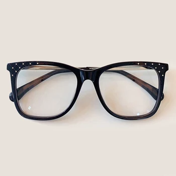 

2020 Brand Design Square Optical Frame Gafas Fashion Contracted Style Glasses Frame UV400 Oculos De Sol Feminino