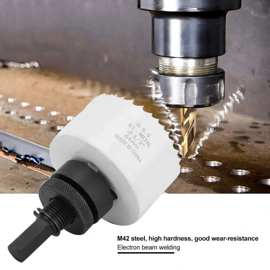

14Pcs Bi-Metal Hole Saw Cutter Kit w/ Hex Wrench for Plastic Wooden Board Carpenter tools Ferramentas Domestic Delivery