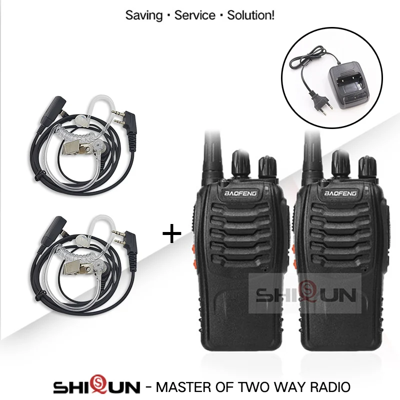 Baofeng BF-888S рация 888s UHF 5W 400-470MHz BF888s BF 888S H777 дешевый двухсторонний с USB зарядным устройством - Цвет: 2-AC