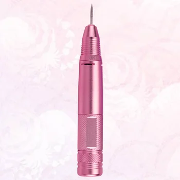 

1 Set Nail Grinder Multifunctional Nail Art Polisher Nail Trimmer Nail Art Supplies Nail Polishing Tool for Home Shop (Rosy)