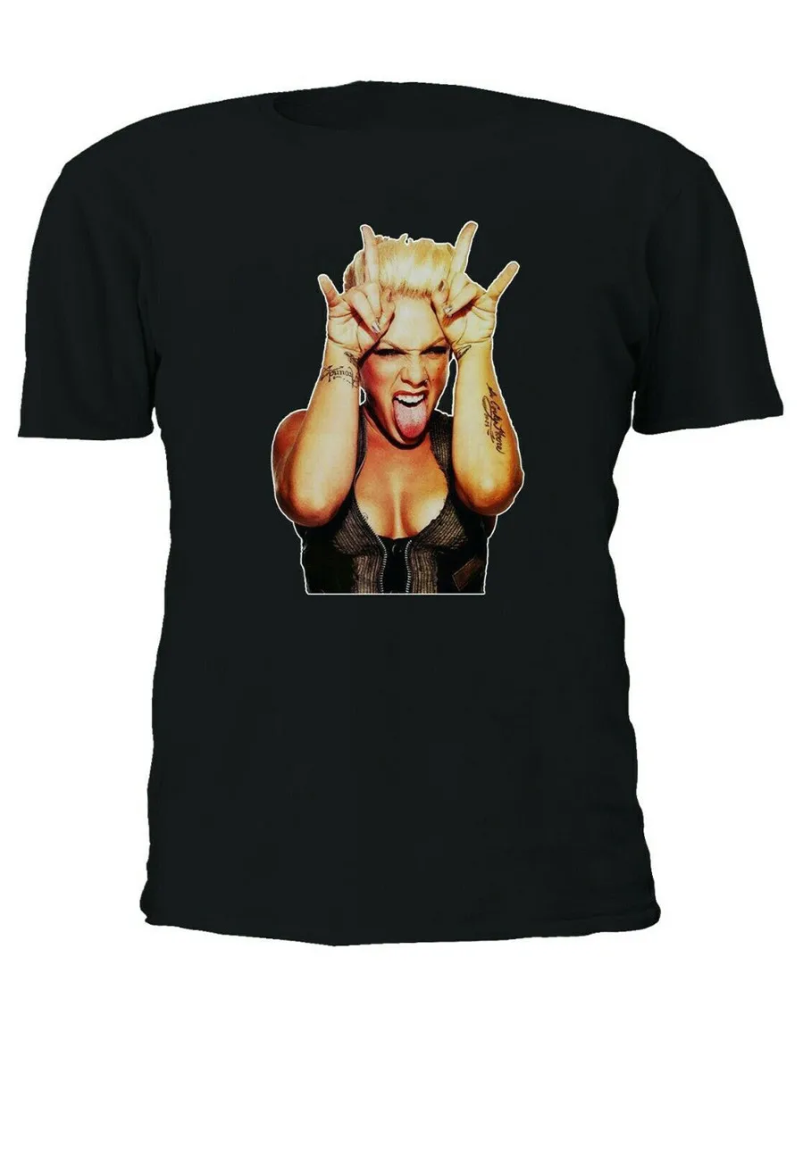 Розовый P! Nk Singer R & B Pop Rock Alecia Beth Moore Мужская и женская футболка унисекс 162 Забавный