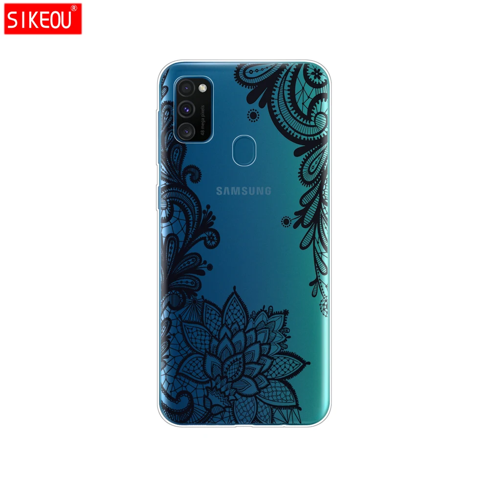 Чехол для Samsung Galaxy M30s чехол телефона M 30s задняя панель с рисунком из мягкого
