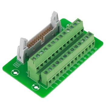 

Electronics 26Pin 5mm IDC Header Connector Breakout Board, Terminal Block