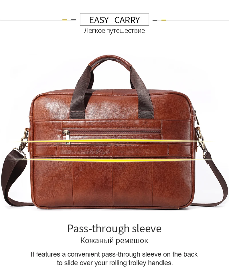 Мужской портфель из натуральной кожи, 14 дюймов, сумка для ноутбука, роскошная мужская сумка через плечо, винтажная кожаная брендовая сумка