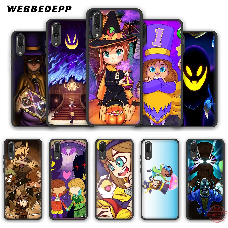 Мягкий чехол WEBBEDEPP A Hat in Time Для Huawei P Smart Z Plus 2018 2019 &amp Y6 Y7 Y9 Prime V20 | Мобильные телефоны