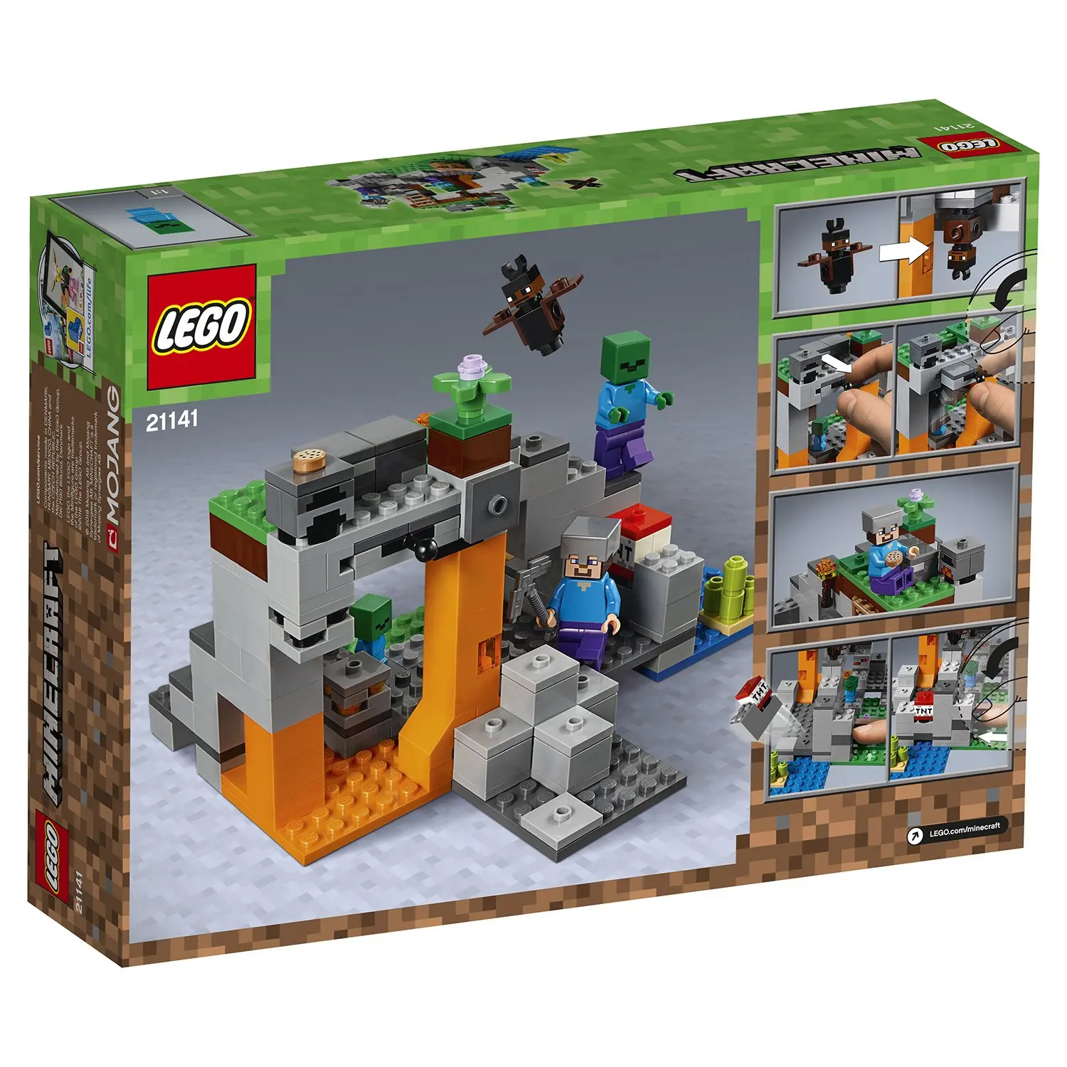 Lego Lego designer Minecraft Zombie cave 21141 Lego Lego designer Minecraft Zombie cave 21141