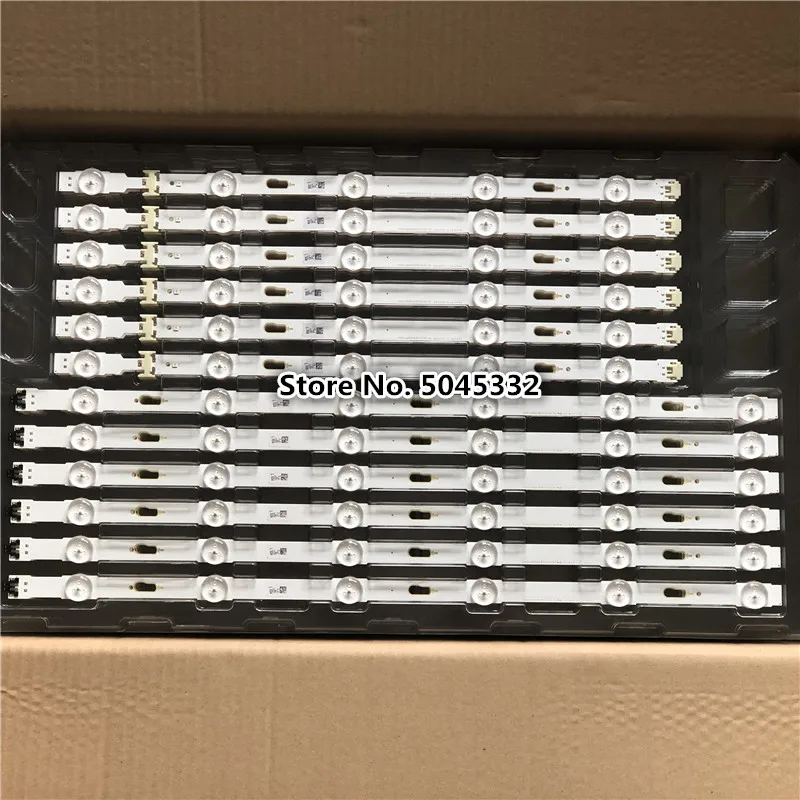Новинка, партиями по 5 комплектов = 60 шт. светодиодный полосы для samsung UE48JU6400 V5DU-480DCA-R1 V5DU-480DCB-R1 BN96-34793A 34794A UE48JU6500 UE48JU6445 UE48JU750