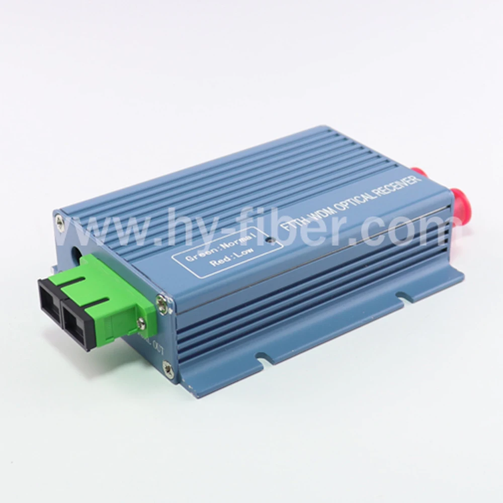 FTTH активный приемник CATV оптический узел мини WDM конвертер Triplexer Minimode с питанием