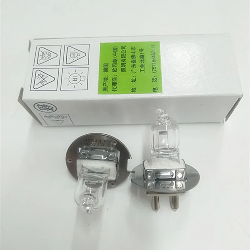 Для OSRAM 64260 12V30W PG22 Галогеновый микроскоп лампа Zeiss щелевая лампа 3801-20-7040