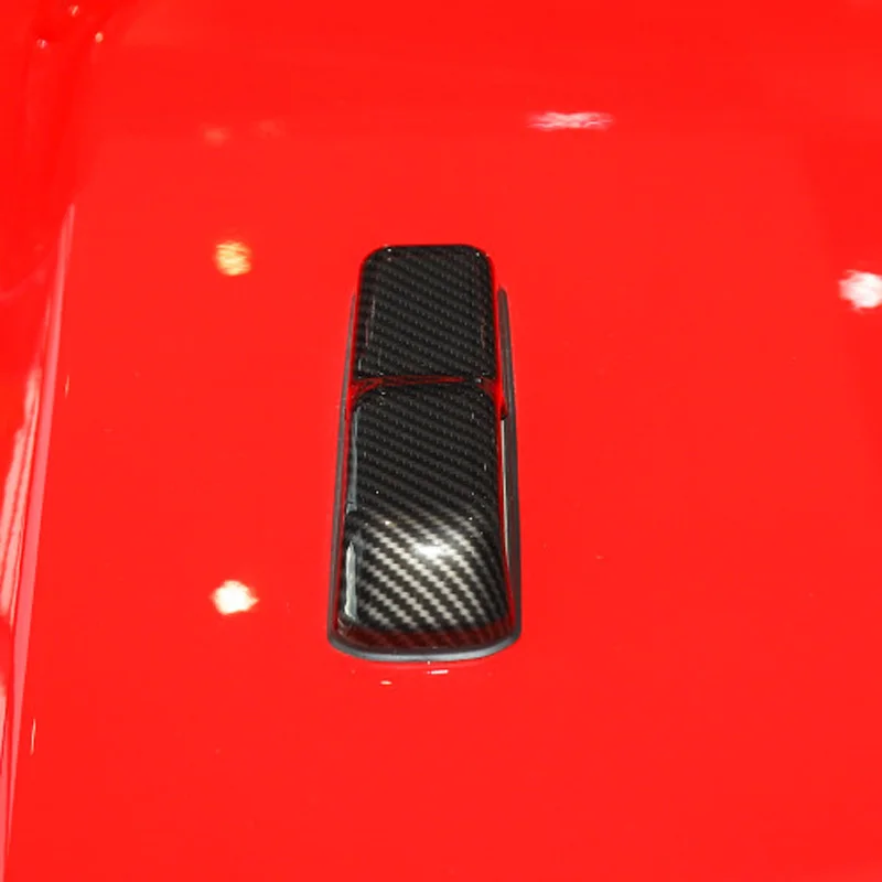 Авто Передняя крышка капота карбоновая отделка Литье для Jeep Wrangler JL