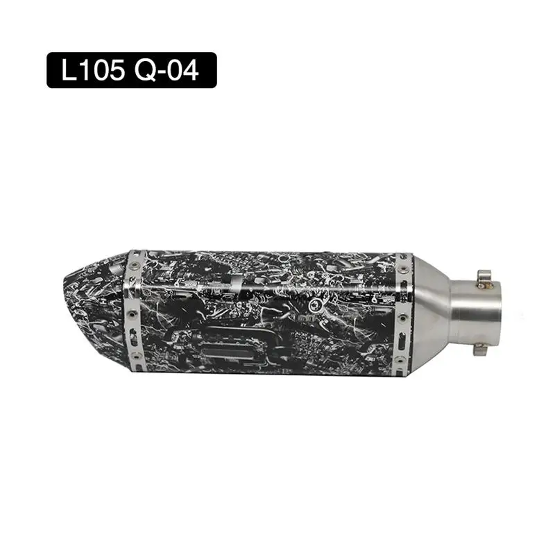 Scl moto s-51 мм moto rcycle выхлопная труба akrapovic с DB Killer moto Escape Slip-on для Yamaha для Honda Для Kawasaki KTM для езды - Цвет: 04