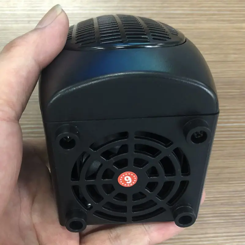 

Electric Wall Heater Mini Portable Plug-in Personal Space Warmer for Indoor Heating Camping Any Place Adjustable Thermostat