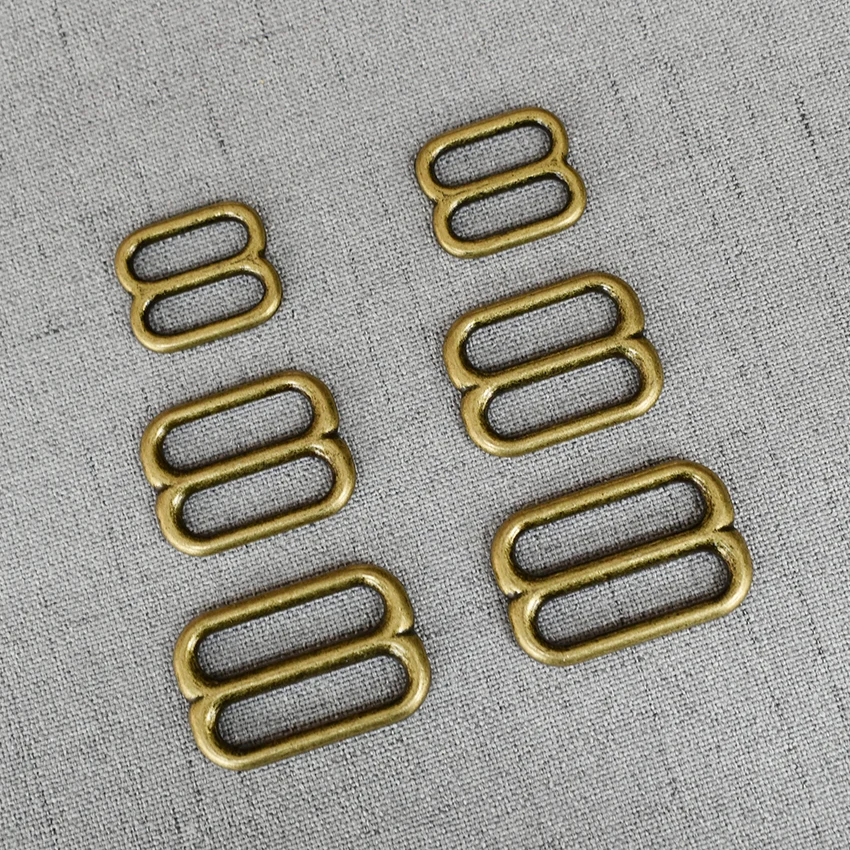 10 Pcs/Pack 15mm 20mm 25mm Metal Belt Buckle Adjuster Slider Hardware Bag Handbag Pet Dog Collar Sewing Garment Accessory | Дом и сад