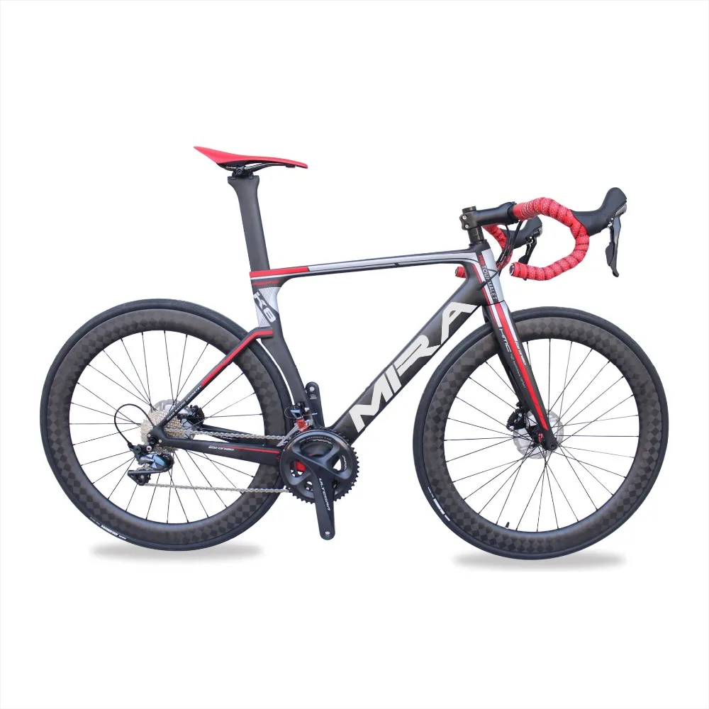 RD525 Aero Disc Road carbon frame road bike complete R8050 Di2  2*11S 49,52,54,56,58cm OEM products carbon frame full bicycle