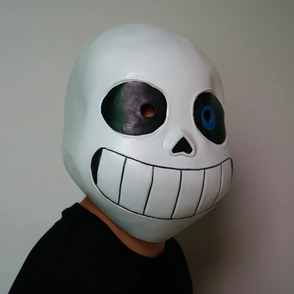 Толстовки для косплея по мотивам игры Sans Undertale латексная маска свежая куртка со