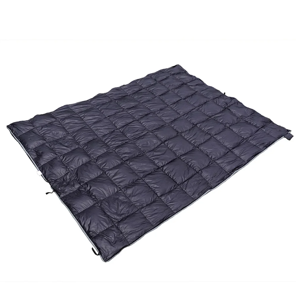 Зимний теплый спальный мешок, открытый водоотталкивающий пуховый спальный мешок, походный конверт, спальный мешок