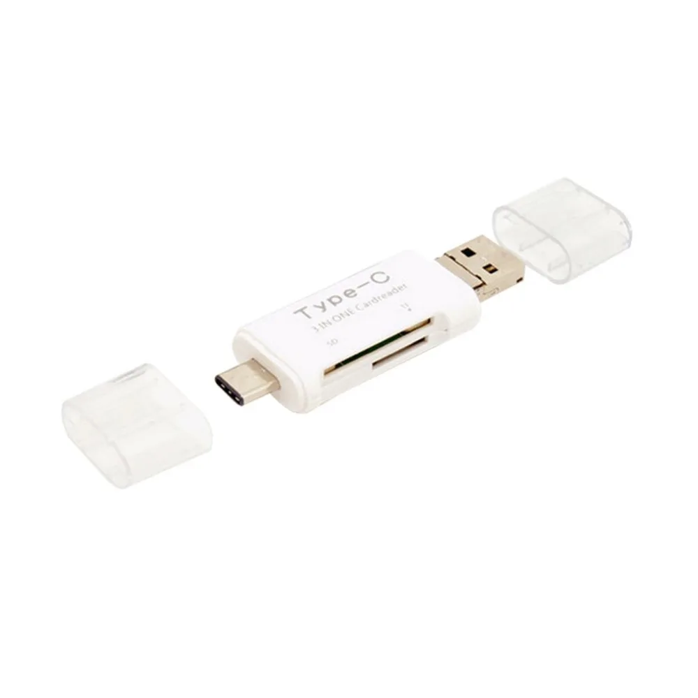 Многофункциональный Универсальный OTG тип-c кардридер USB 3,0 USB A Micro USB комбо в 2 слота TF SD кардридер для портативных ПК