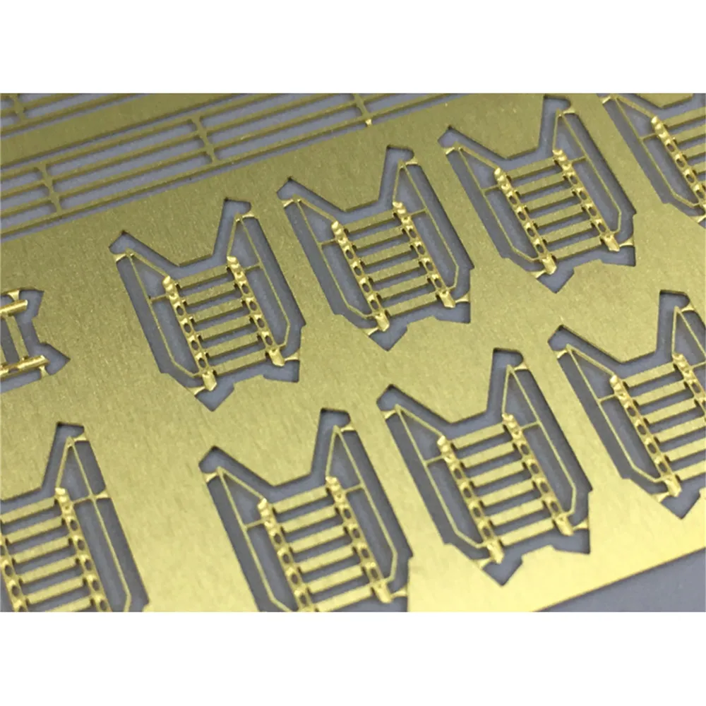 

Photo-Etched PE Handrail & Ladder for 1/350 Warship Model Universal Etched Railing Ship Model Kits CYPE003 CYPE004