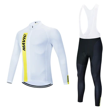 

Mavic 2019 autumn and winter cycling clothing men's long-sleeved fleece cycling clothing warm and breathable