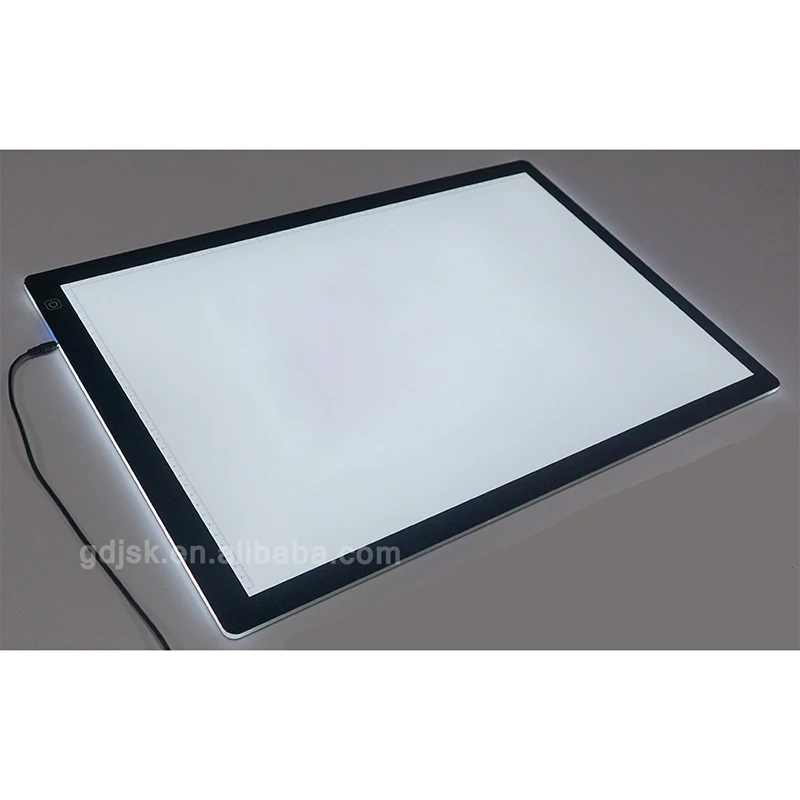 Tablette lumineuse LED 2022 A2, 60x40x0.8 CM, ultra-mince, variable, boîte à lumière pour dessin professionnel