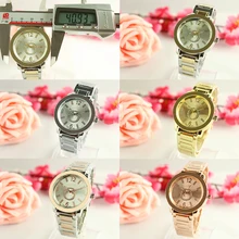 Новые кварцевые часы из нержавеющей стали для мужчин и женщин, модные роскошные ювелирные изделия, подарок, изысканные Ретро прецизионные часы