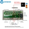 Vancoo 3A Water Floor heating Smart thermostat work with Normally Closed Servos Actuator Connecting 8 sub-chamber Hub Controller ► Photo 2/6