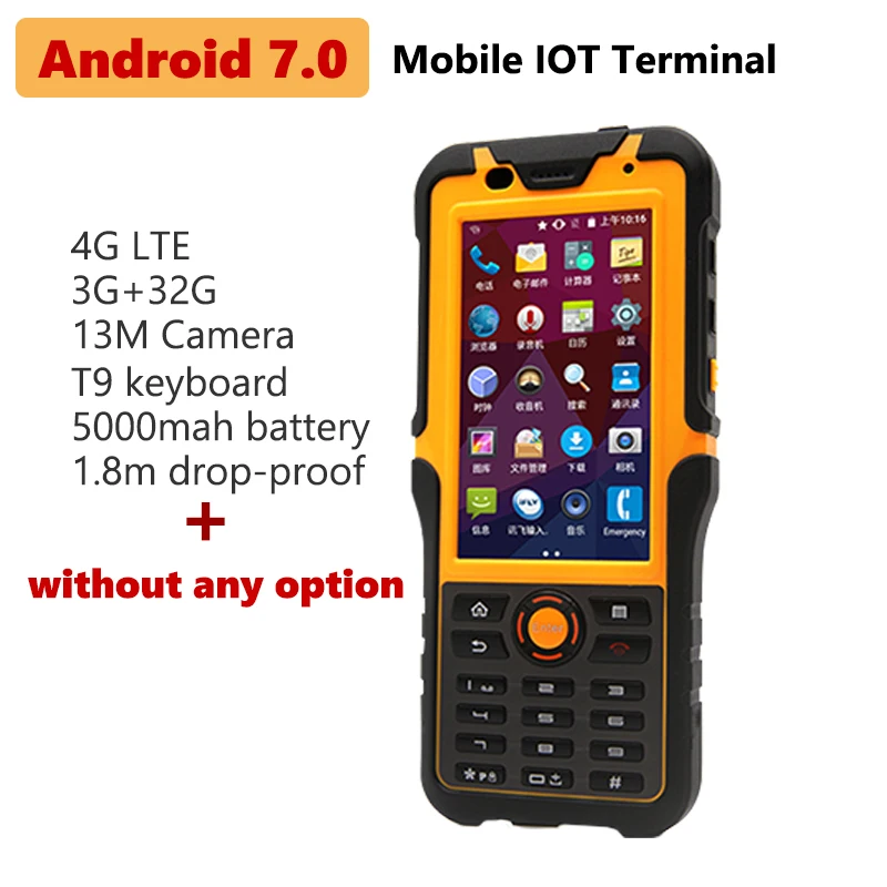 wireless scanner S50V2 Rugged Industrial UHF Reader PDA Android 4G GNSS Optional NFC LF HF UHF RFID Touch Sreen RFID Reader IP67 best scanner Scanners