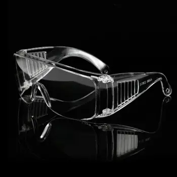 

1PCS Protective Safety Goggles Glasses Transparent Eyepiece Chemical Gafas Proteccion Anti-shock& Liquid splatter Goggles