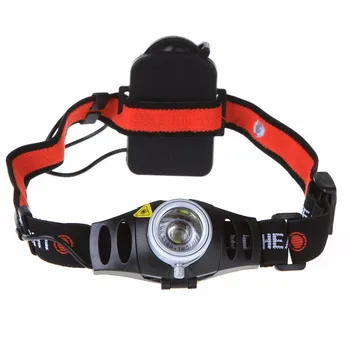 

Waterproof Q5 LED Headlight Head Lamp Forehead Torch Light 2 Modes Headlamp for Camping Fishing Hunting