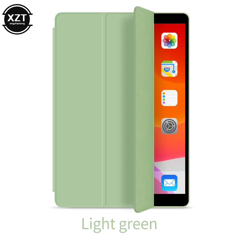 Matcha green Для huawei MatePad Pro, 10,8 дюймов, чехол из искусственной кожи для планшета, тонкий складной флип-чехол с подставкой, защитный чехол для планшета MatePad Pro 10,8, чехол - Цвет: Matcha green