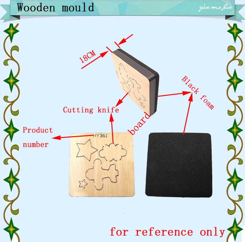 House Cutting dies - New Die Cutting And Wooden Mold,HY228 Suitable For Common Die Cutting Machines On The Market.