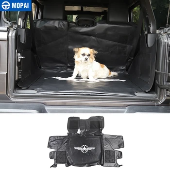 

MOPAI Stowing Tidying for Jeep Wrangler JL 2018+ Car Trunk Pet Seat Cover Mat Hammock Accessories for Jeep Wrangler JL 2019+