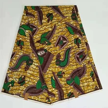 Miss. L Новое поступление Анкара восковая ткань хлопок восковая ткань высокого качества 6 ярдов/шт для свадебного вечернего платья HL19S11286