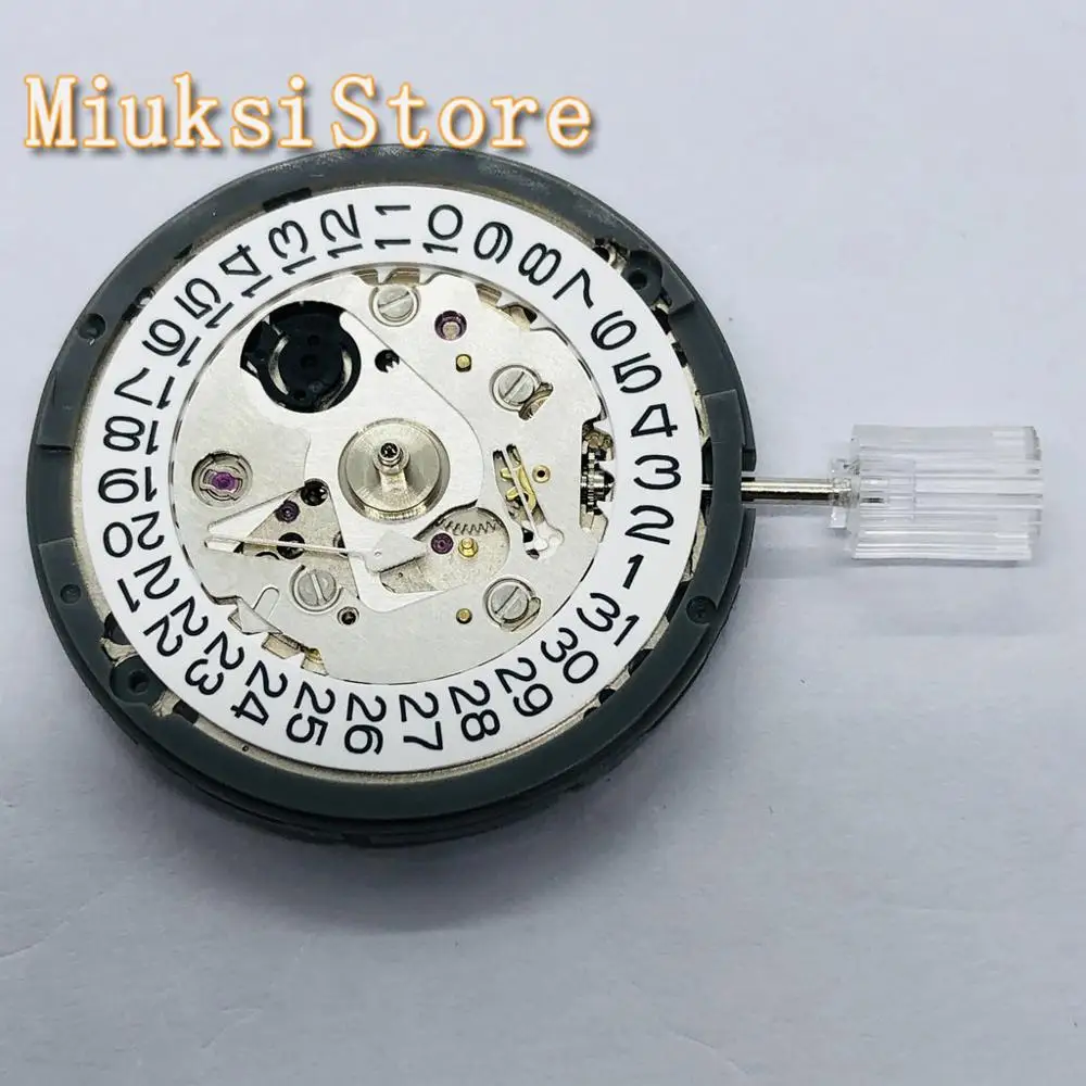 Japan 24 Jewels NH35A mechanical movement Date Automatic Men's High Quality Movement afbeelding