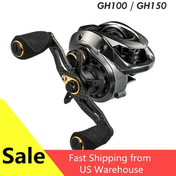 

2020 Fishband Baitcasting Reel GH100 GH150 7.2:1 Carp Bait Cast Casting Fishing Reel For trout perch tilapia Bass Fishing Tackle