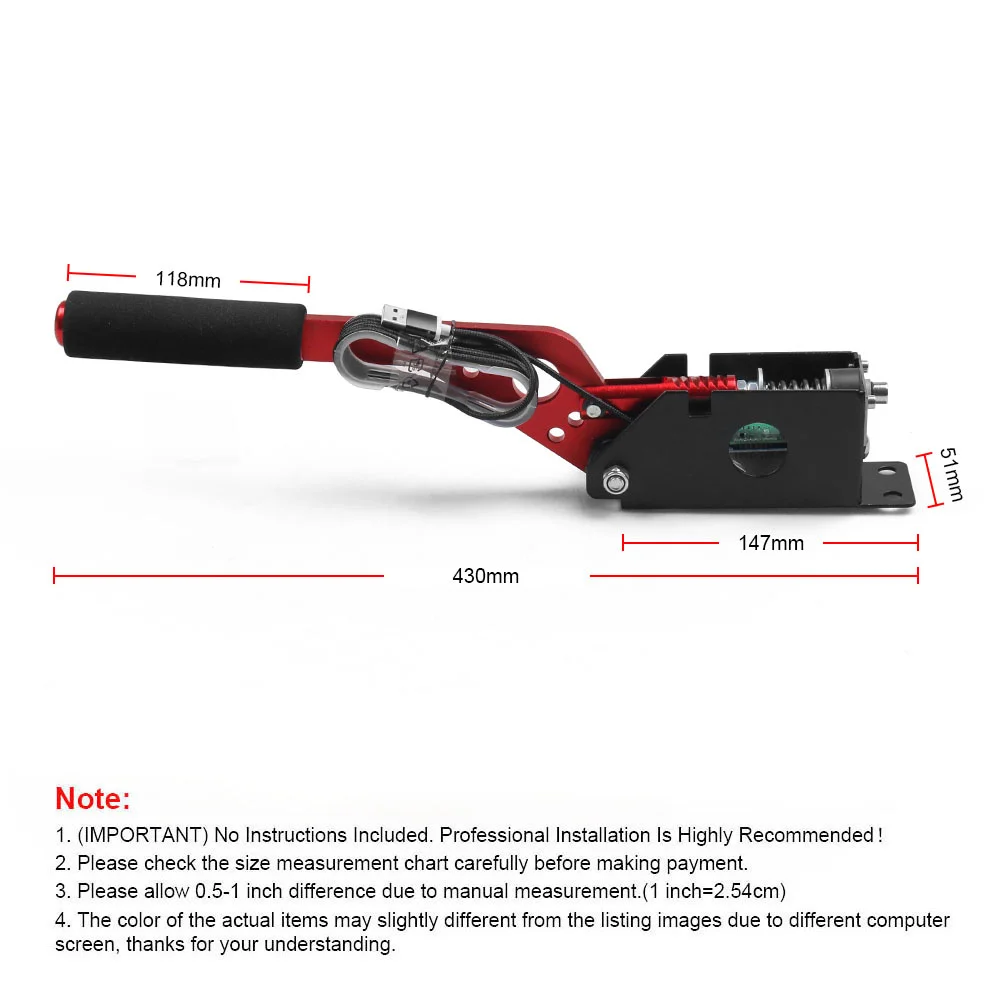 SIM USB Handbrake With Fixed Bracket for Racing Games G25/27/29 T500 Fanatecosw Dirt Rally TT102129