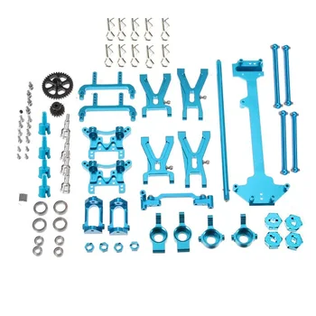 

for WLtoys 1/18 A949 A959 A969 A979 K929 Upgraded Metal Parts Kit Main Gears Arm Front Rear Steering Hub Wheel Hub C Seat
